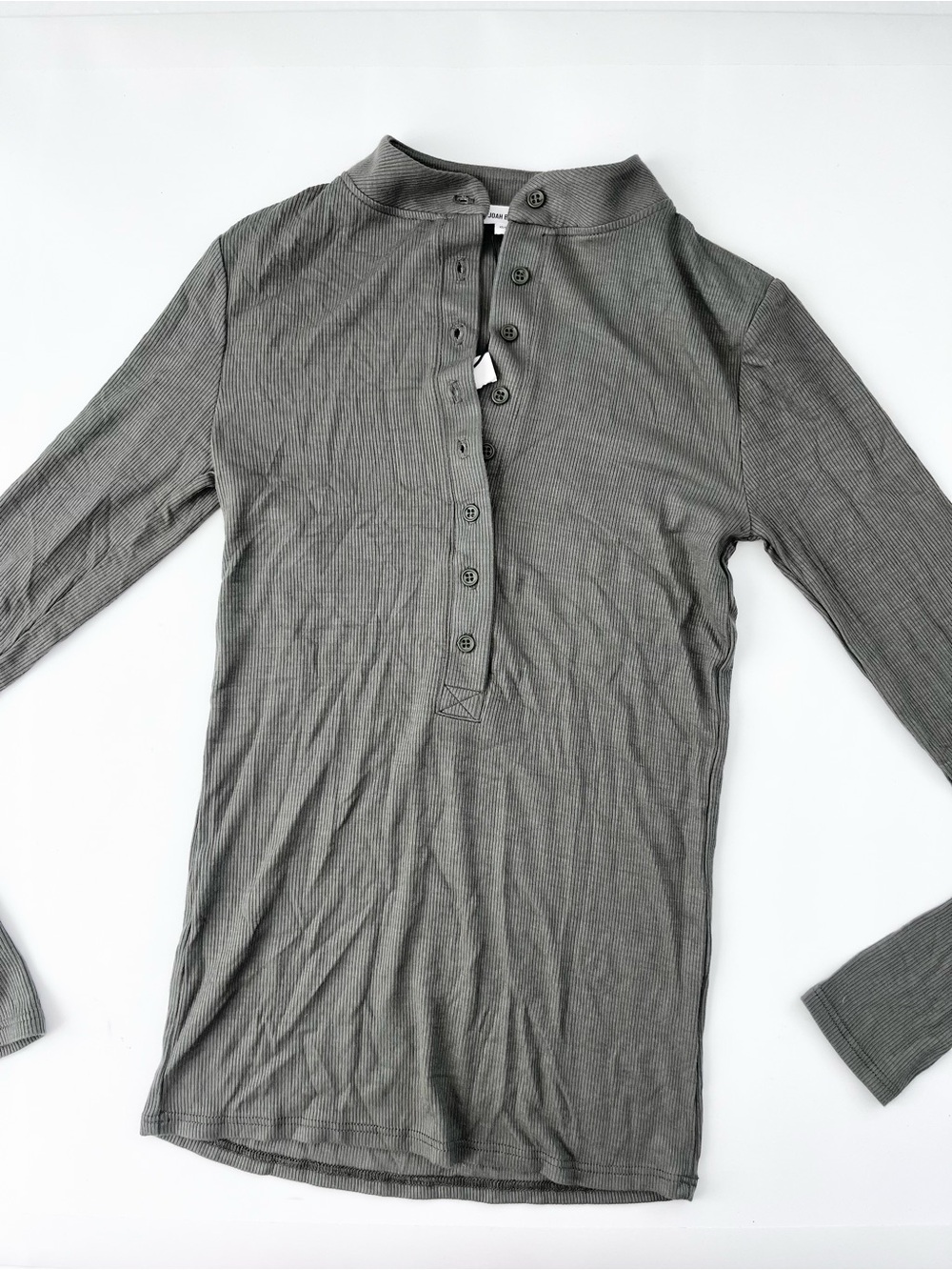 Joah Brown Henley Button Up XS/S